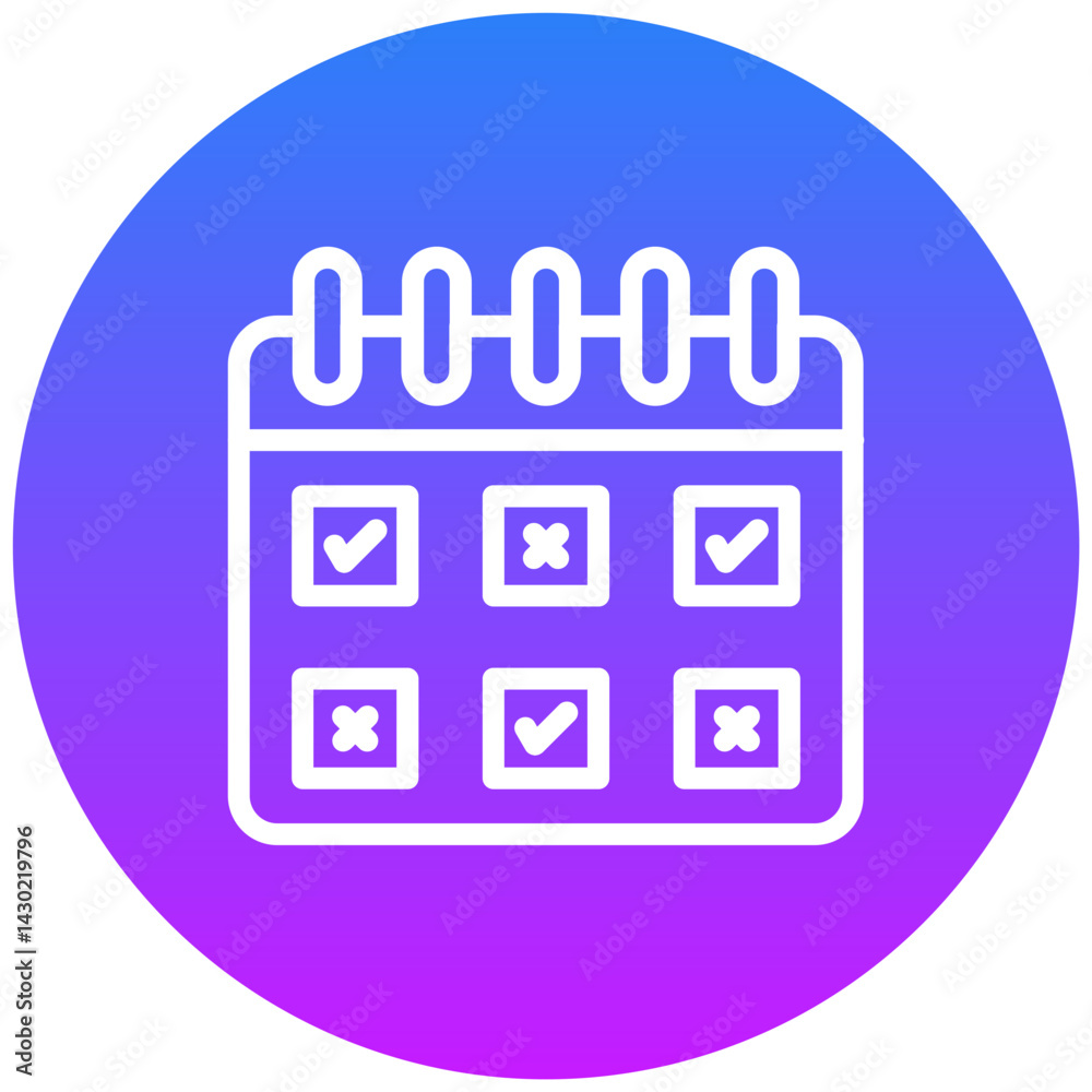 Tasks Schedule Icon Tasks Schedule Icon
