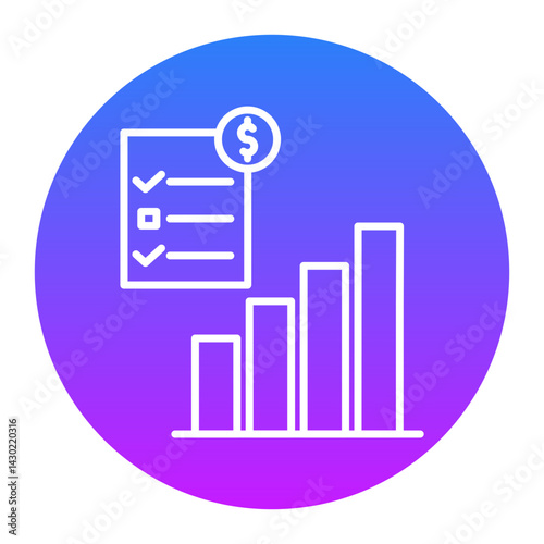 Business Report Icon