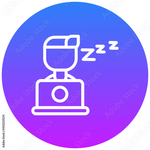 Sleepy Worker Icon