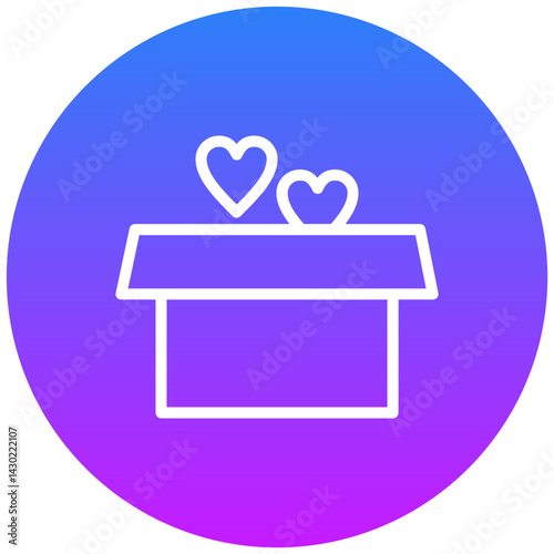 Donation Box Icon