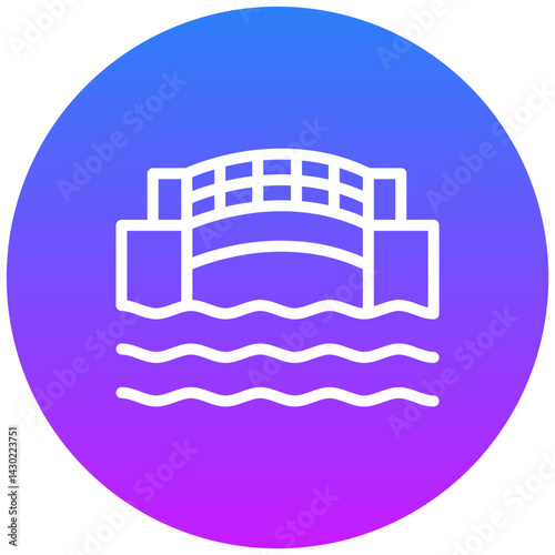 Water Bridge Icon