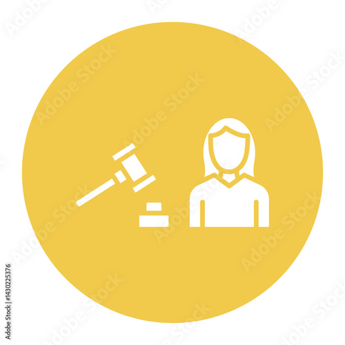 Prosecutor Female Icon