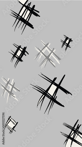 black and white abstract background