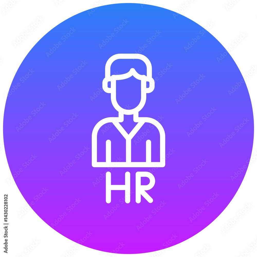 Human Resource Icon Human Resource Icon