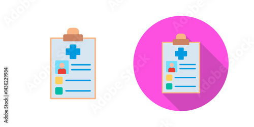 Medical Record Vector Icon