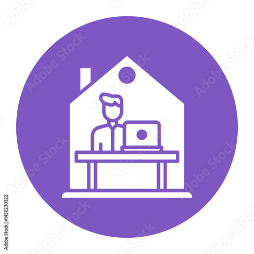 Work From Home Icon