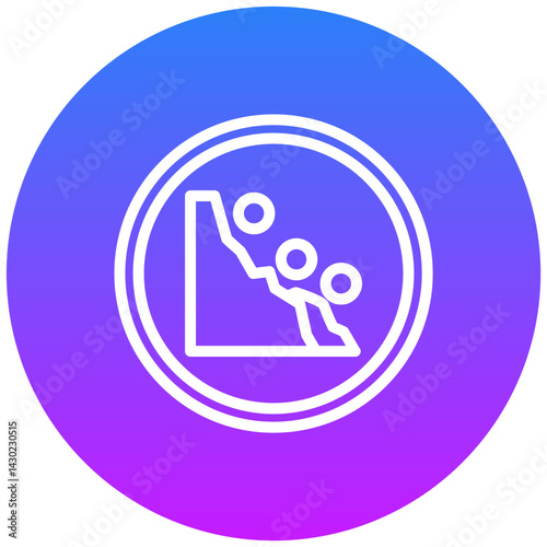 Falling Rocks Icon