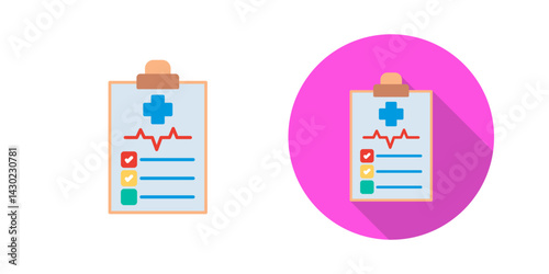 Medical History Vector Icon