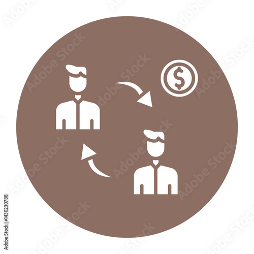 Peer to Peer Lending Icon