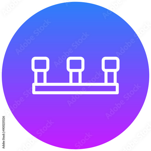 Hurdles Race Icon
