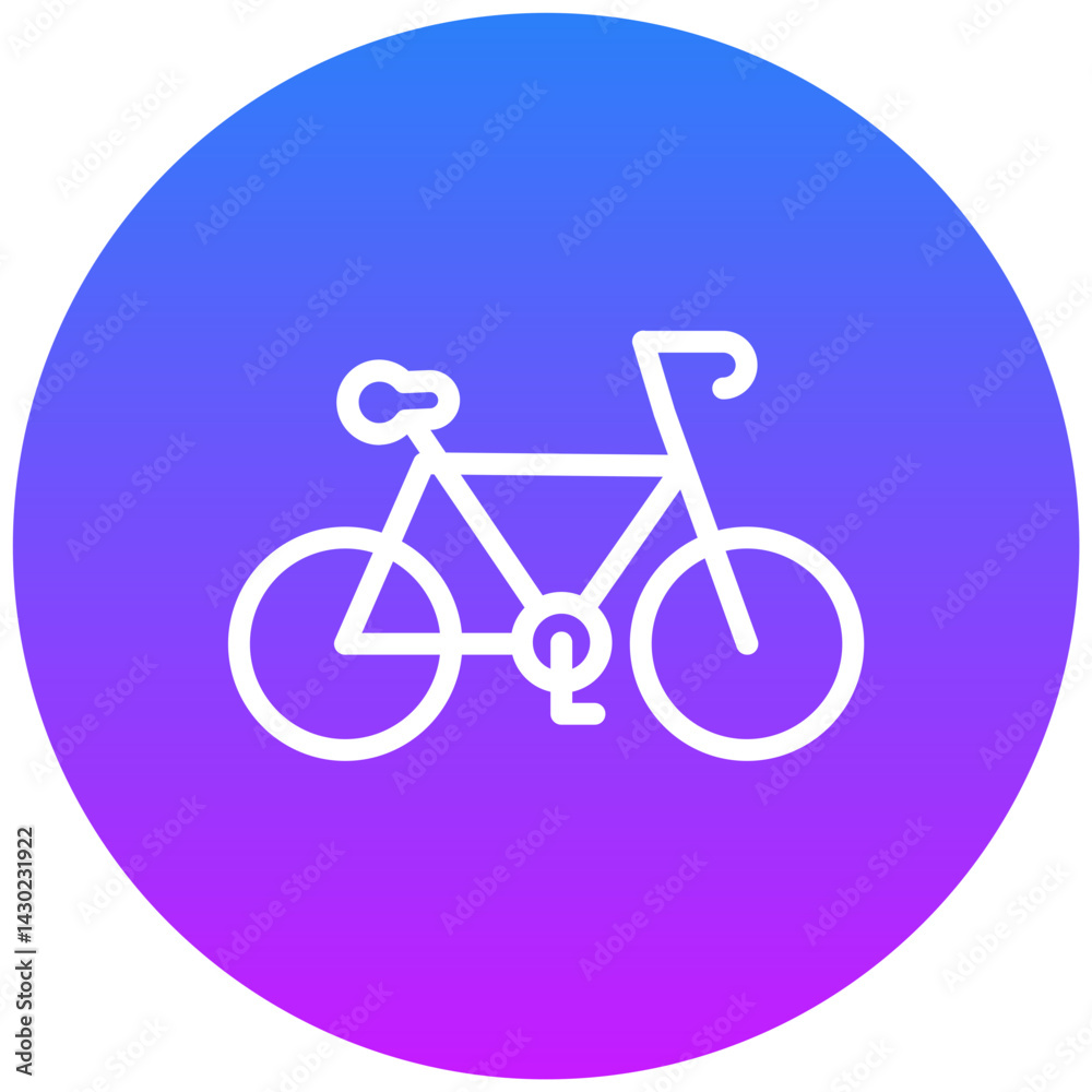 Fototapeta premium Bicycle Icon