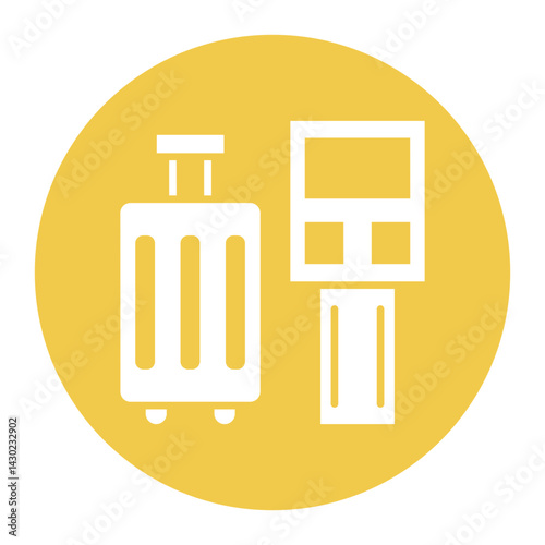 Bag Drop Kiosk Icon