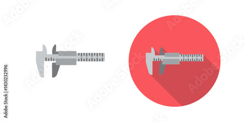 Calipers Vector Icon