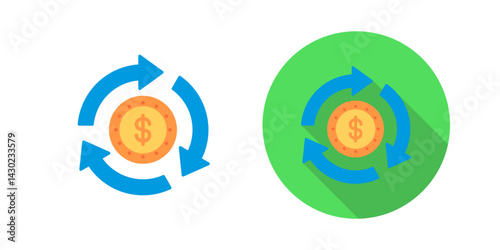 Turnover Vector Icon