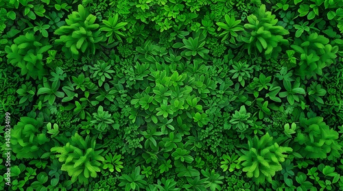 Lush evergreen conifer foliage captured from above showcasing detailed textures and vivid color ideal for natural design, organic branding, or forest visuals

