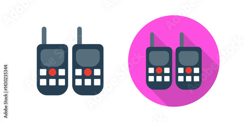 Walkie Talkie Vector Icon