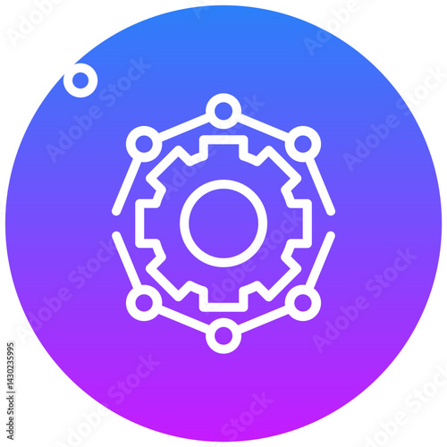 Connected People Vector Icon