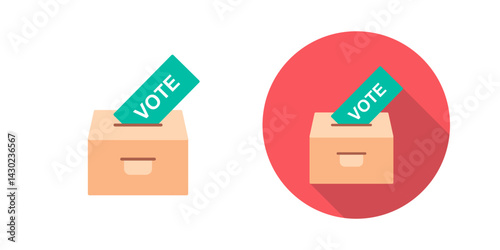 Casting Vote Vector Icon