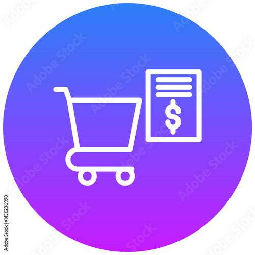 Purchasing Vector Icon