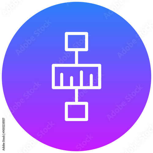 Data Modelling Vector Icon