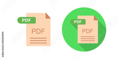 PDF Vector Icon