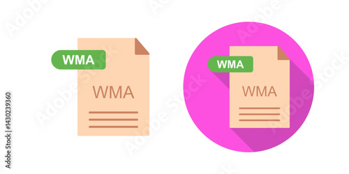 WMA Vector Icon