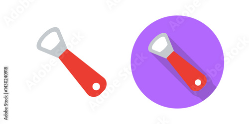 Bottle Opener Vector Icon