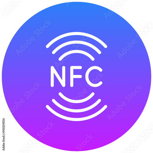 NFC Vector Icon
