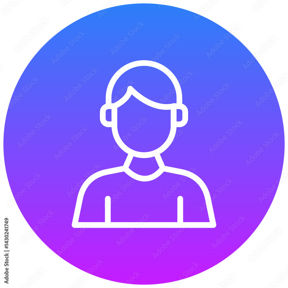 Designer Male Icon Designer Male Icon