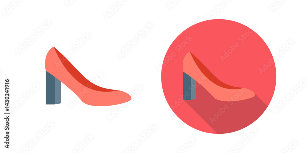 Heels Vector Icon Heels Vector Icon