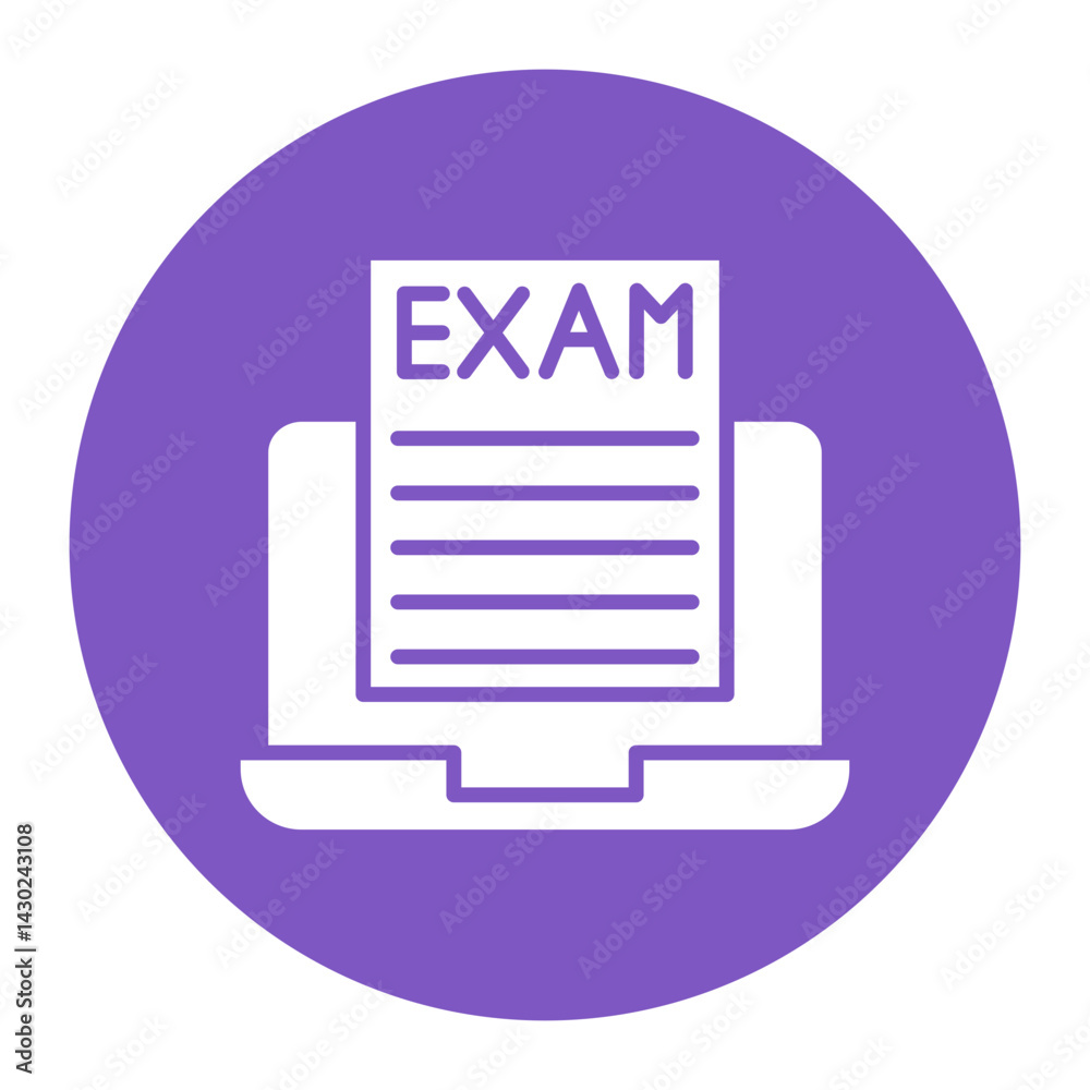 Online Exam Icon Online Exam Icon