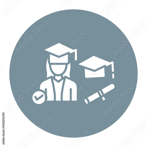Postgraduate Student Icon