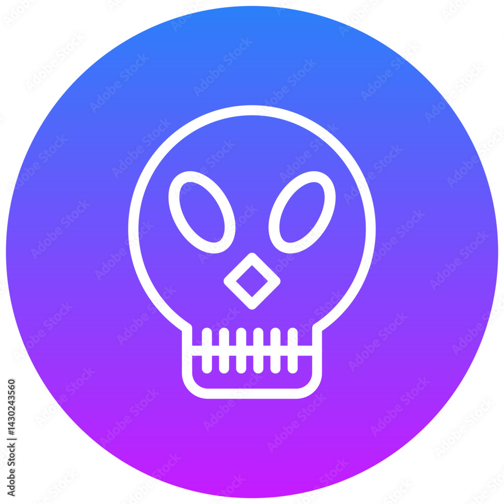 Alien Skull Icon Alien Skull Icon