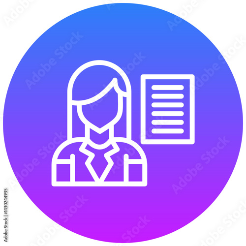 Secretary Icon