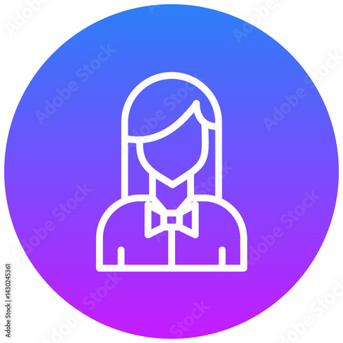 Waitress Icon