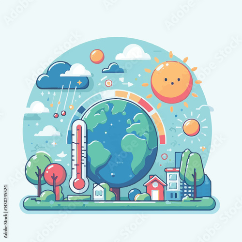 meteorology, weather, climate, earth, background, cloud, world, nature, forecast, environment, temperature, vector, season, day, illustration, meteorological, march, sun, poster, rain, world meteorolo
