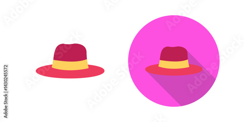 Women's Hat Vector Icon