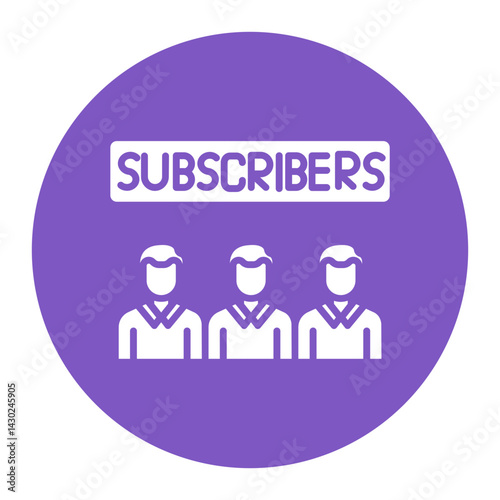 Subscribers Icon