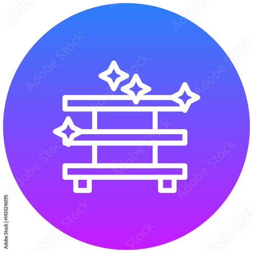Cleaning Shelves Icon