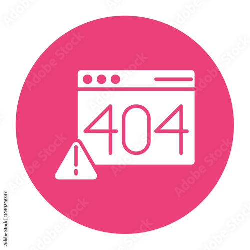 Error 404 Icon