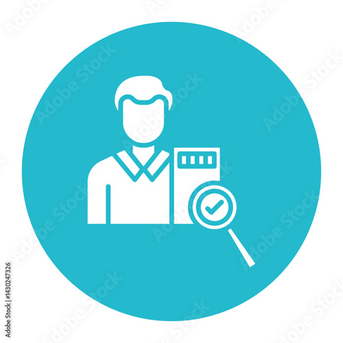 Auditor Male Icon