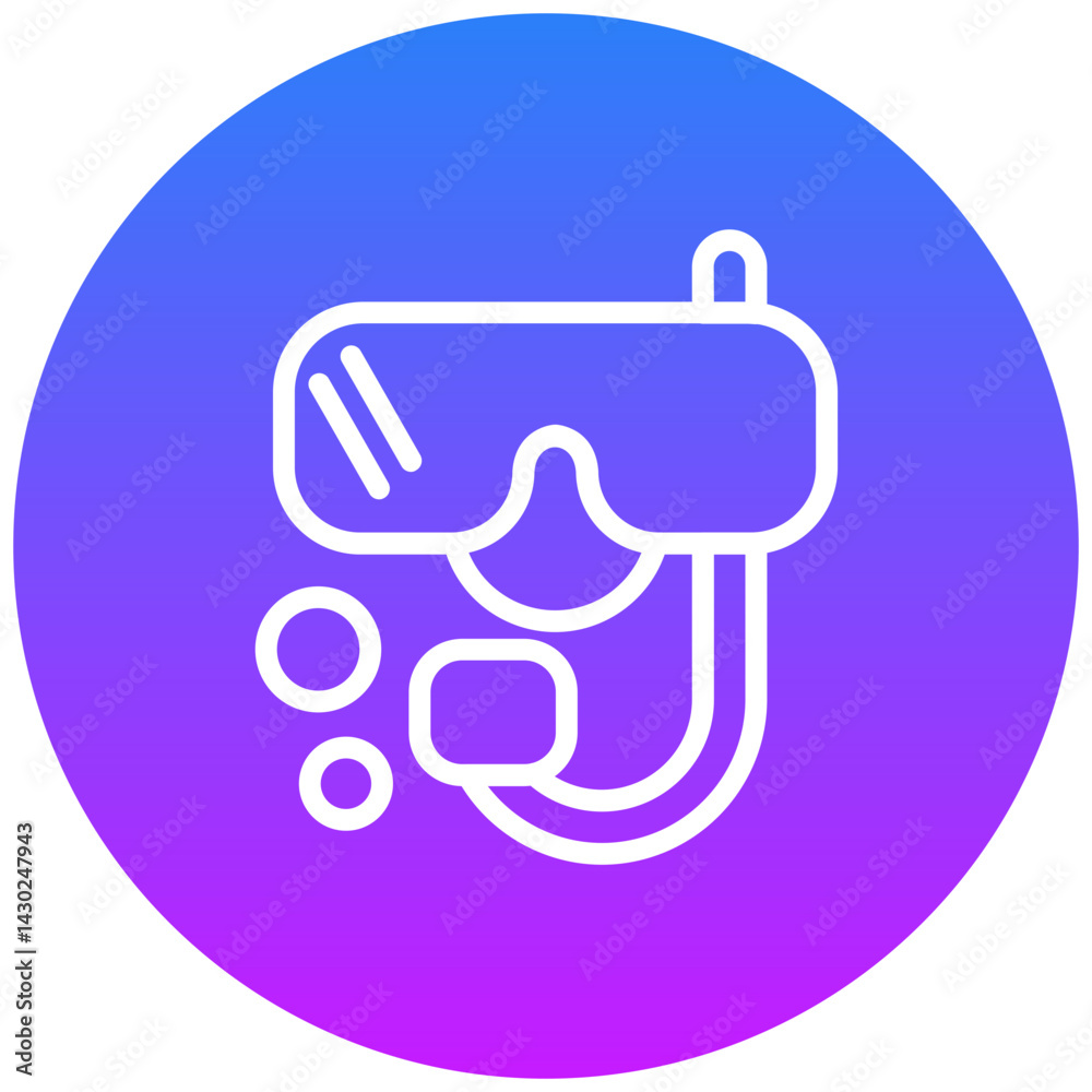 Snorkel Gear Icon