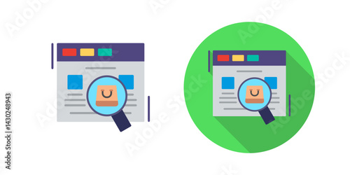 Search Vector Icon