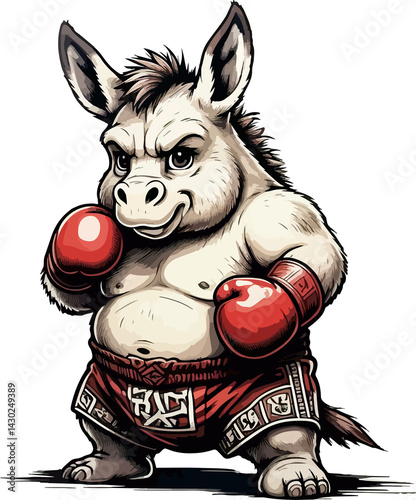 Donkey Cartoon Clipart