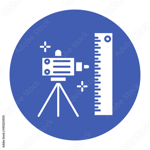 Laser Measurer Icon