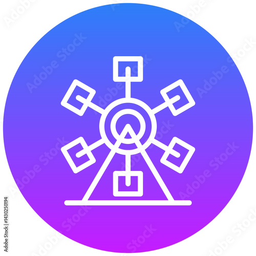 Ferris Wheel Icon