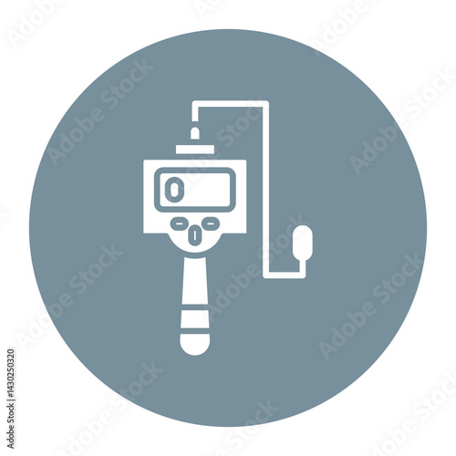 Pipe Inspection Camera Icon