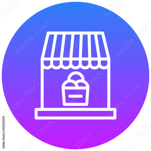 Ice Cream Parlor Icon