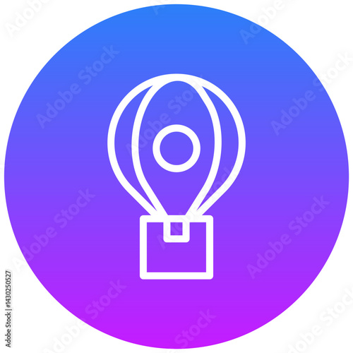 Parachute Drop Icon