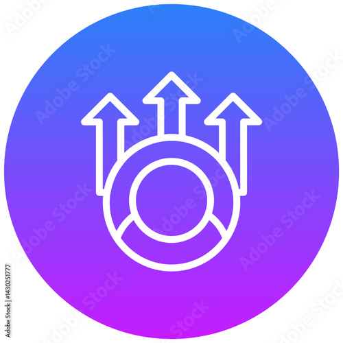Network Growth Icon